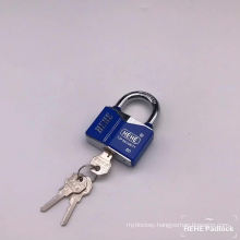 High Quality Colorful Plastic PVC Case Covered/Coated Rhombus Shape Iron Padlock